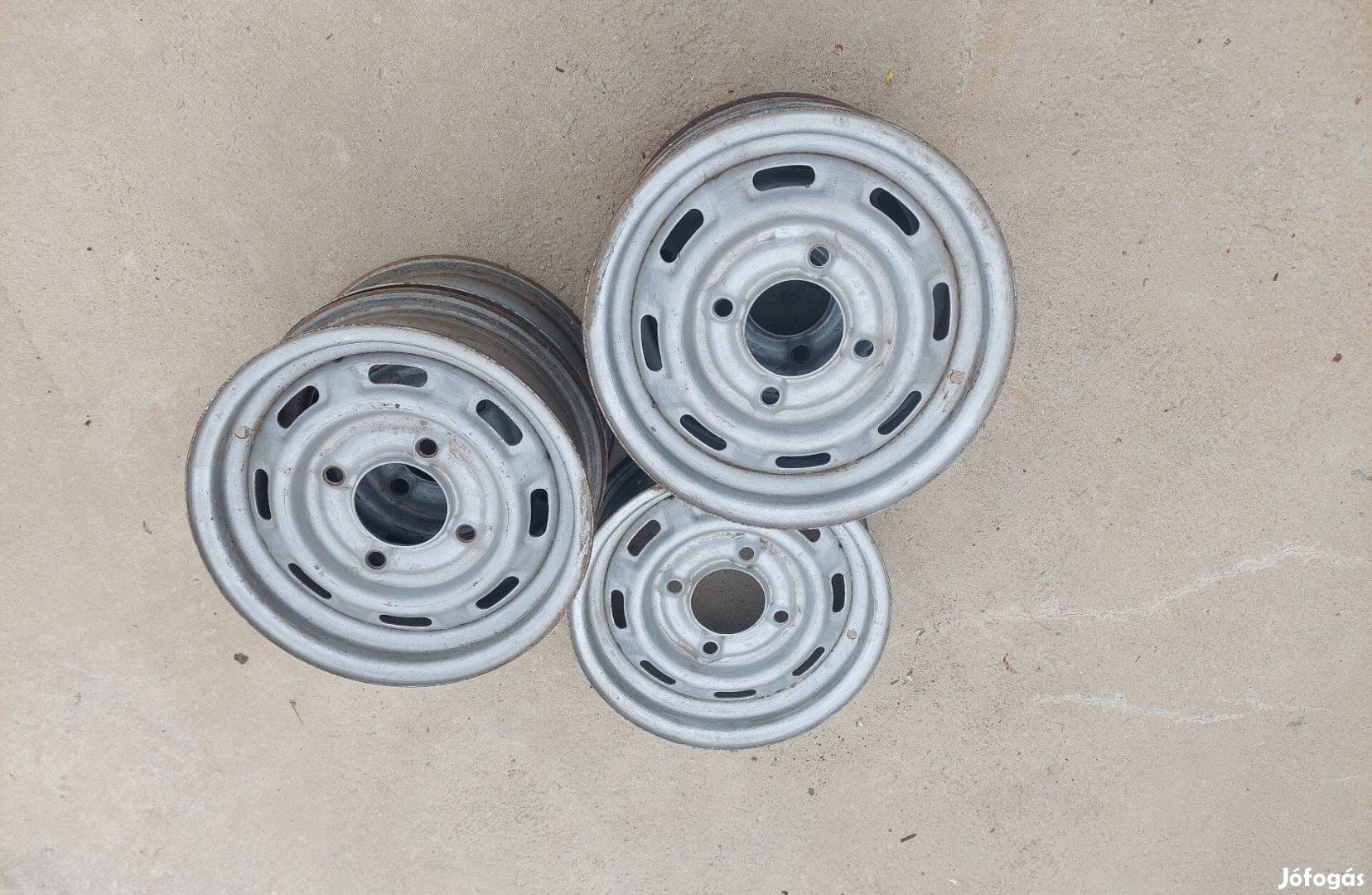 Acél felni 4,5x13 H1 Skoda