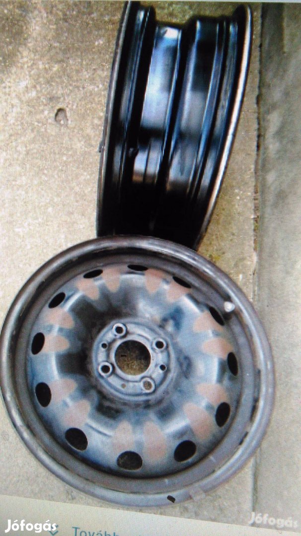 Acél felni ( 195/65R15 ) ET44 - 15 11
