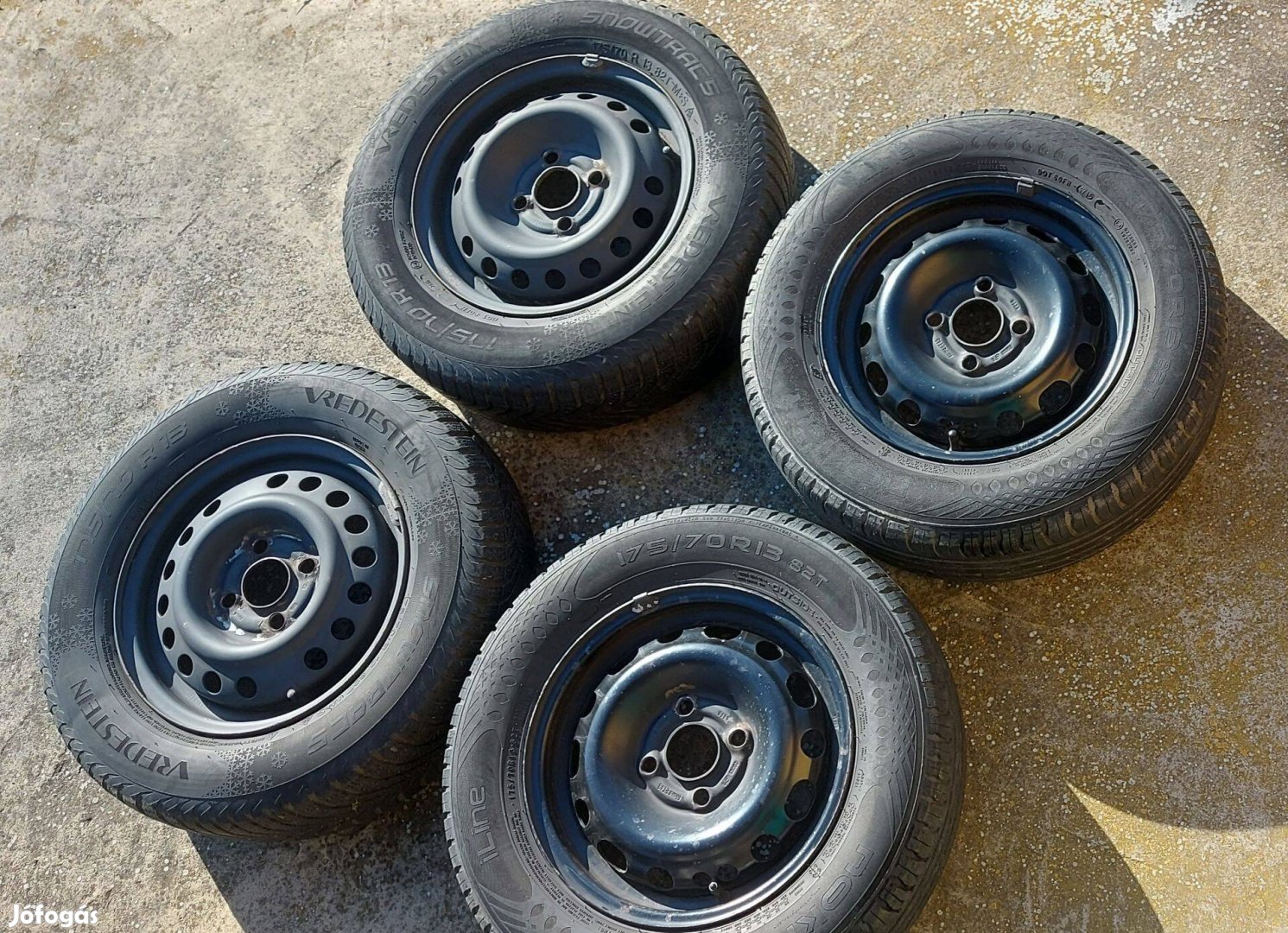 Acél felni garnitúra eladó