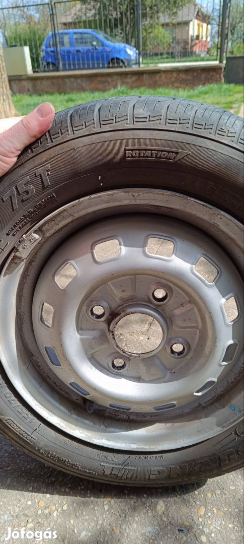 Acél felni gumival Daewoo Matizra 15570 R13