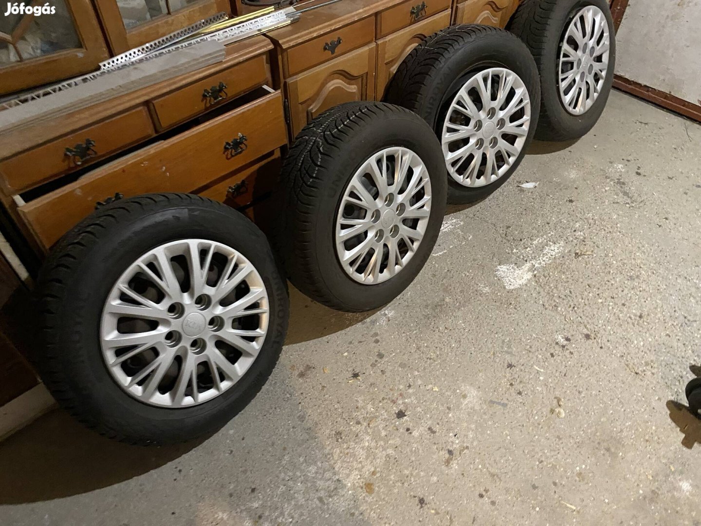Acél felni szett R15  eladó 