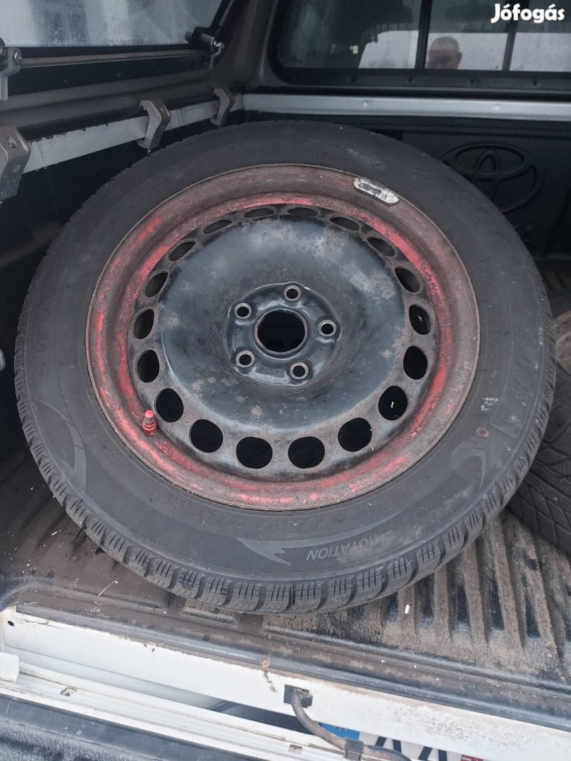 Acél felni téli gumiva