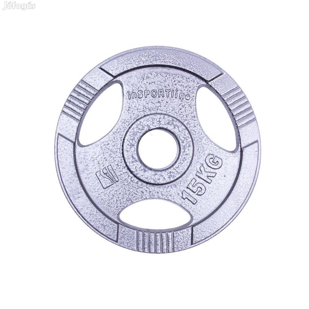 Acél olimpiai súlytárcsa insportline Hamerton 15 kg 50mm
