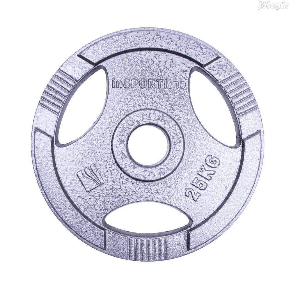 Acél olimpiai súlytárcsa insportline Hamerton 25 kg 50mm