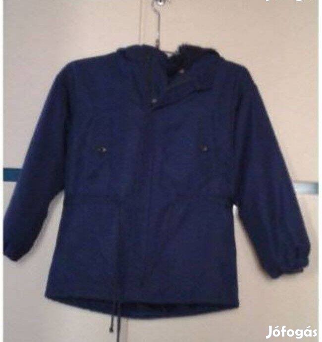 Acélkék fiú kabát, sötétkék téli kabát