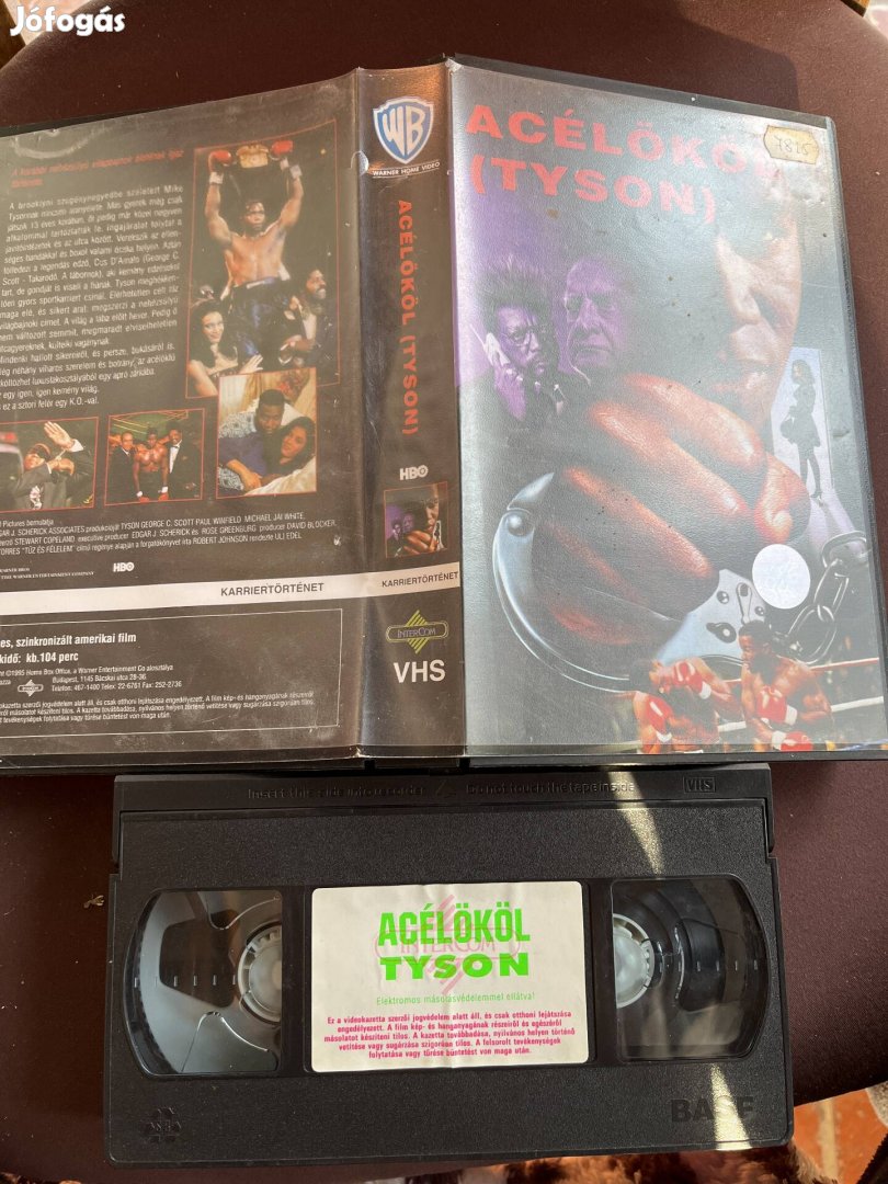 Acélököl Tyson karrier vhs