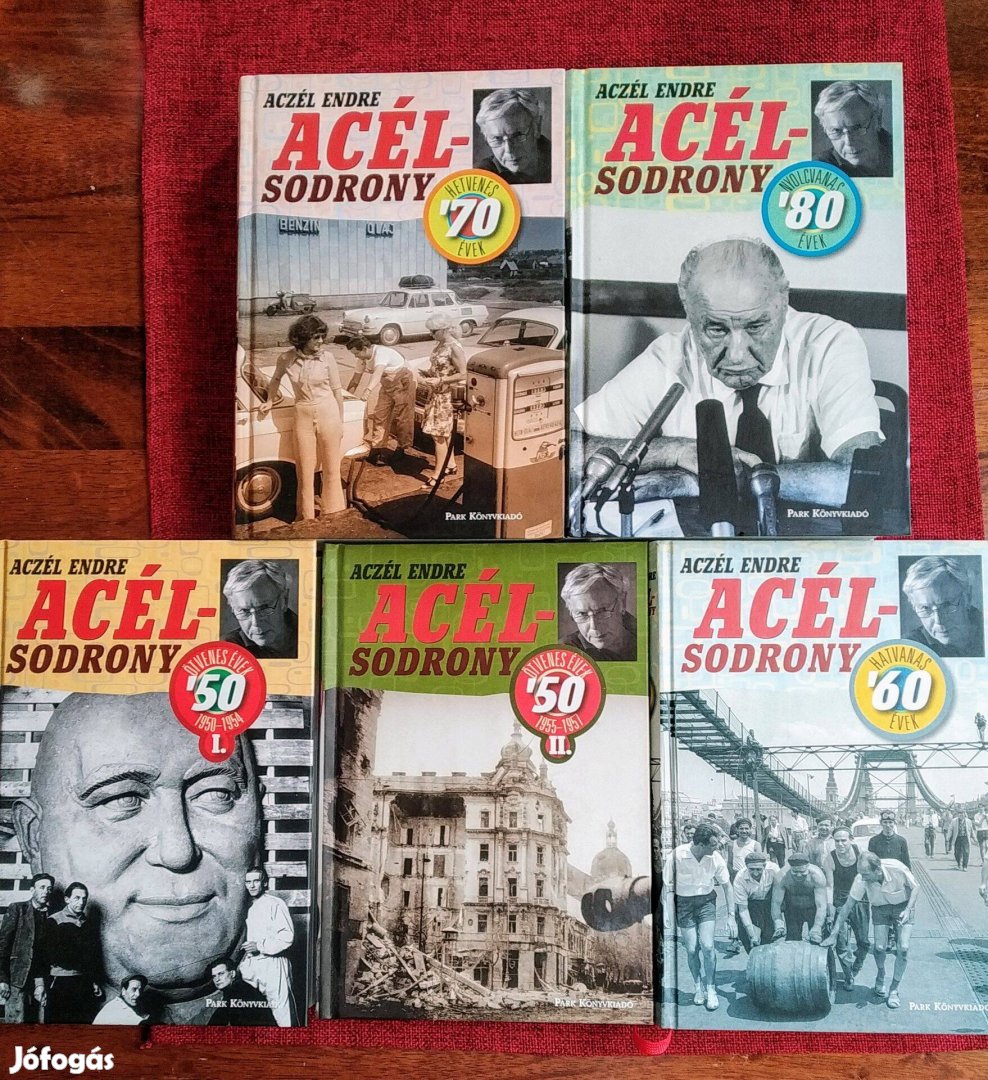 Acélsodrony 607080 As évek Aczél Endre trilógia újszerű