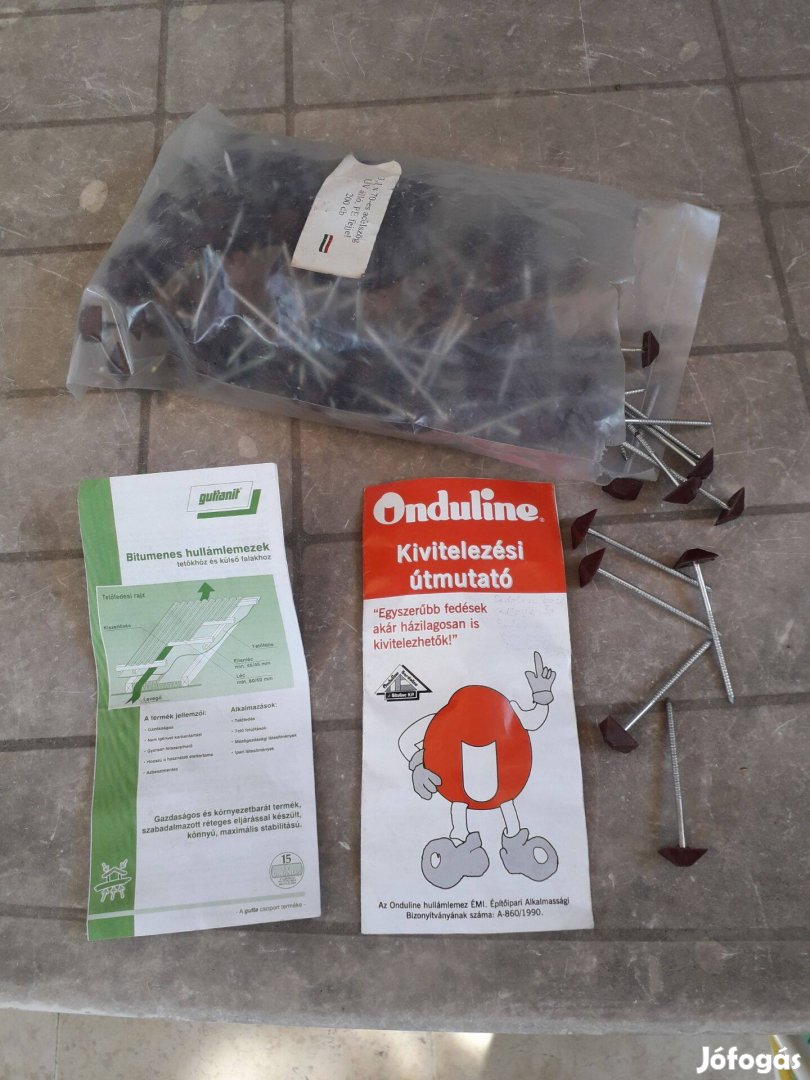 Acélszögek hullámlemezhez