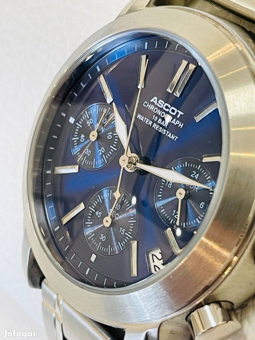 Acéltokos Ascot chronograph férfi karóra