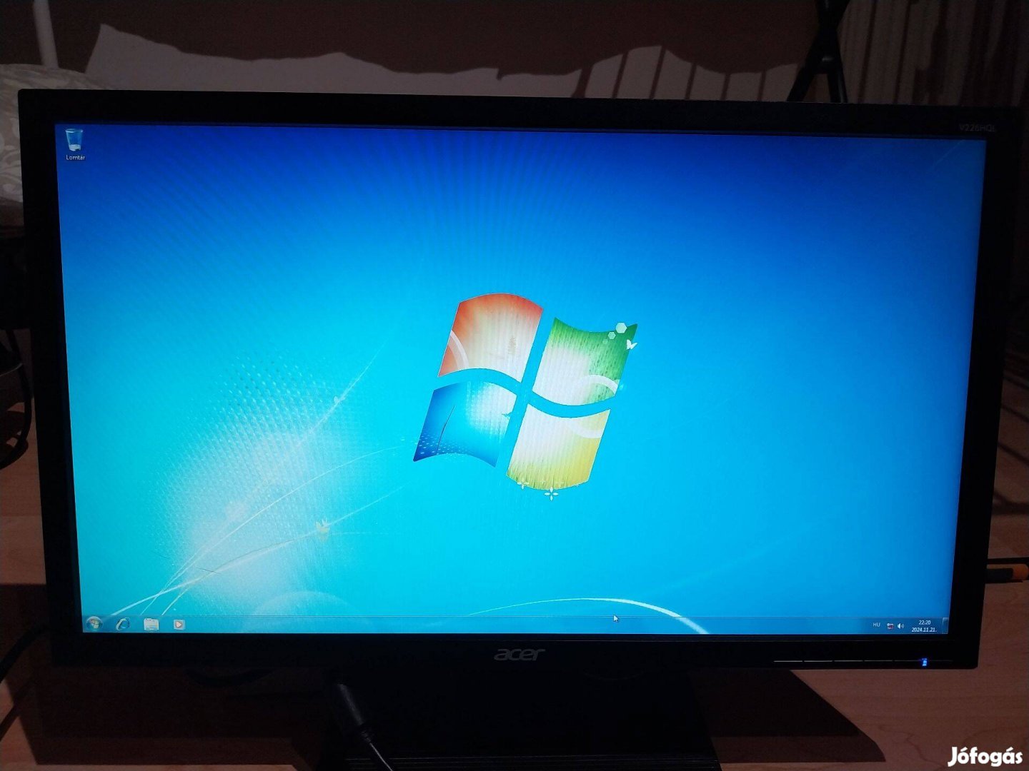 Acer 22"-os LED monitor eladó (HDMI csatlakozó)