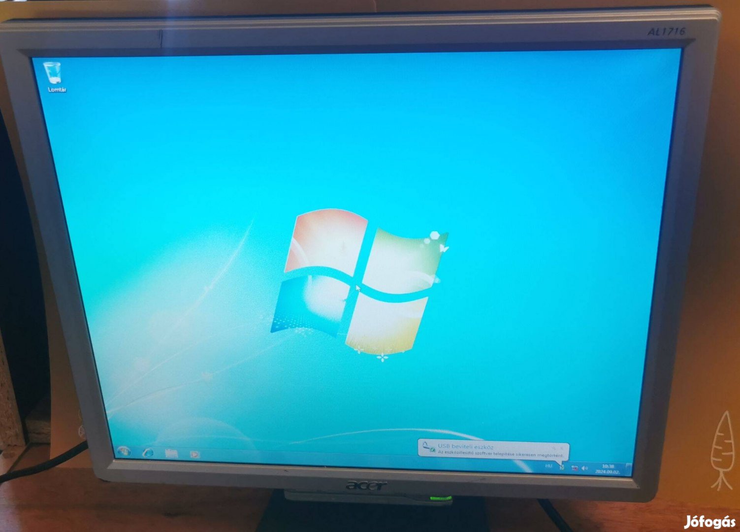 Acer AL1716 s LCD monitor