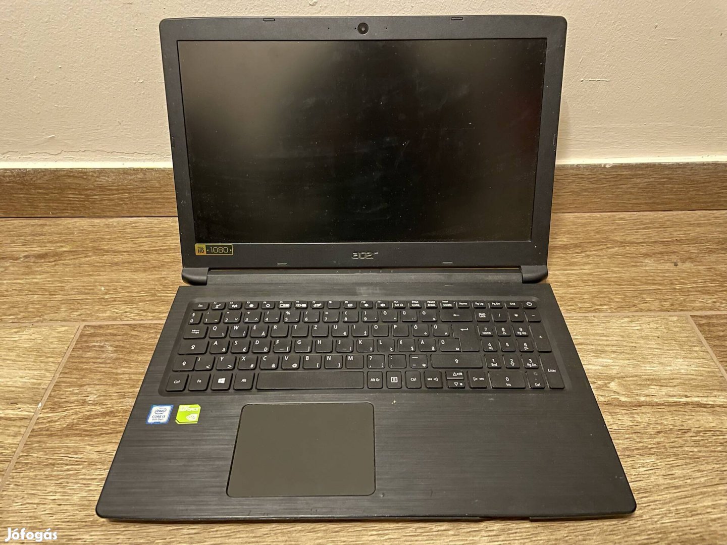 Acer Aspire 3 notebook, hibás