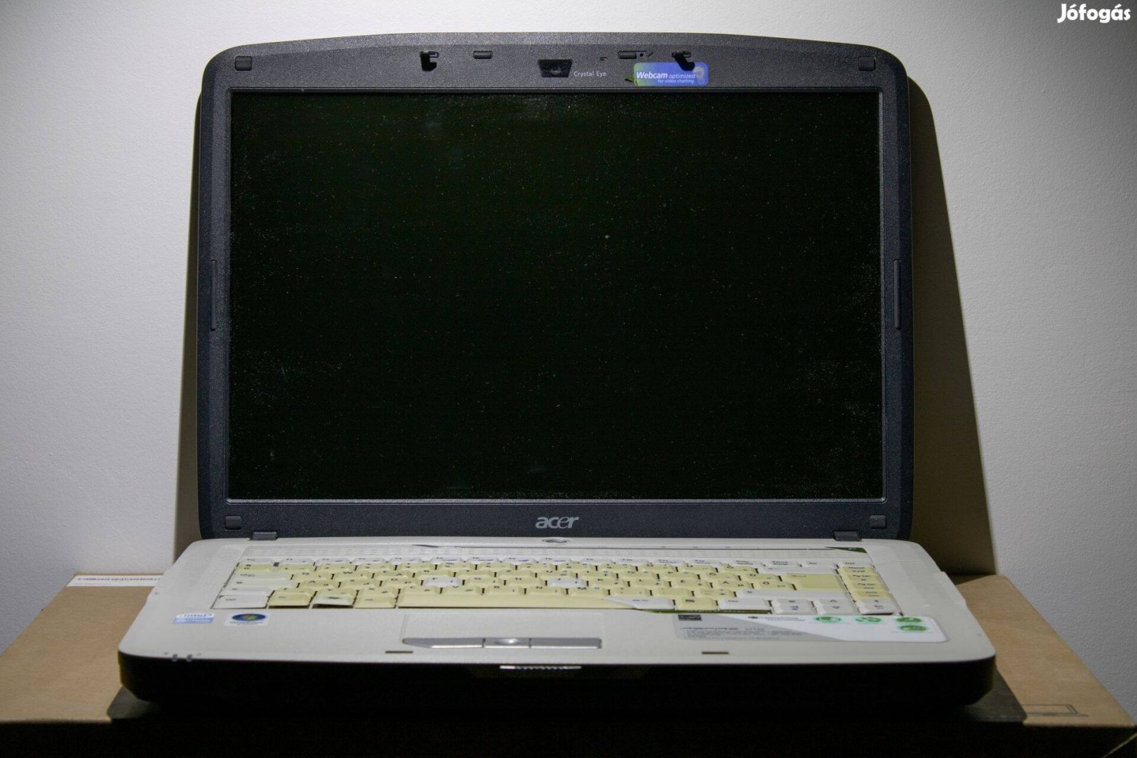 Acer Aspire 5715z laptop, hdd nélkül, jó állapot