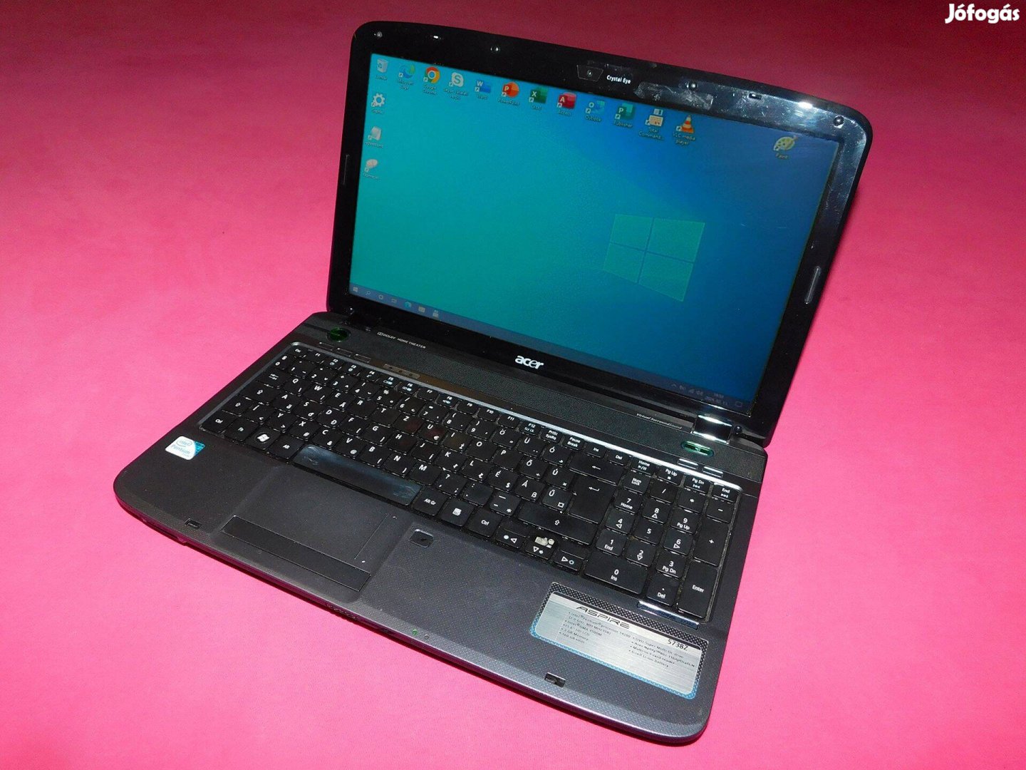 Acer Aspire 5738 laptop, notebook, ékezetes billentyűzettel