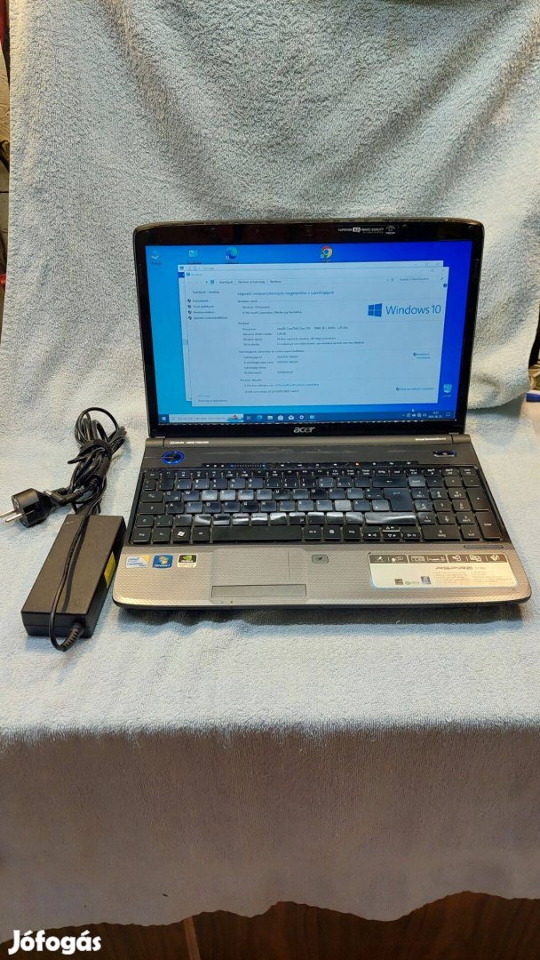 Acer Aspire 5739G Laptop jó akkuval