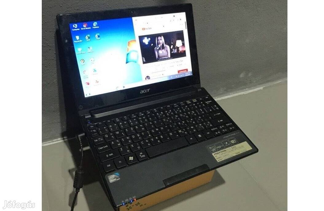 Acer Aspire D255 típusú Netbook, ingyenes házhoz szállítással is