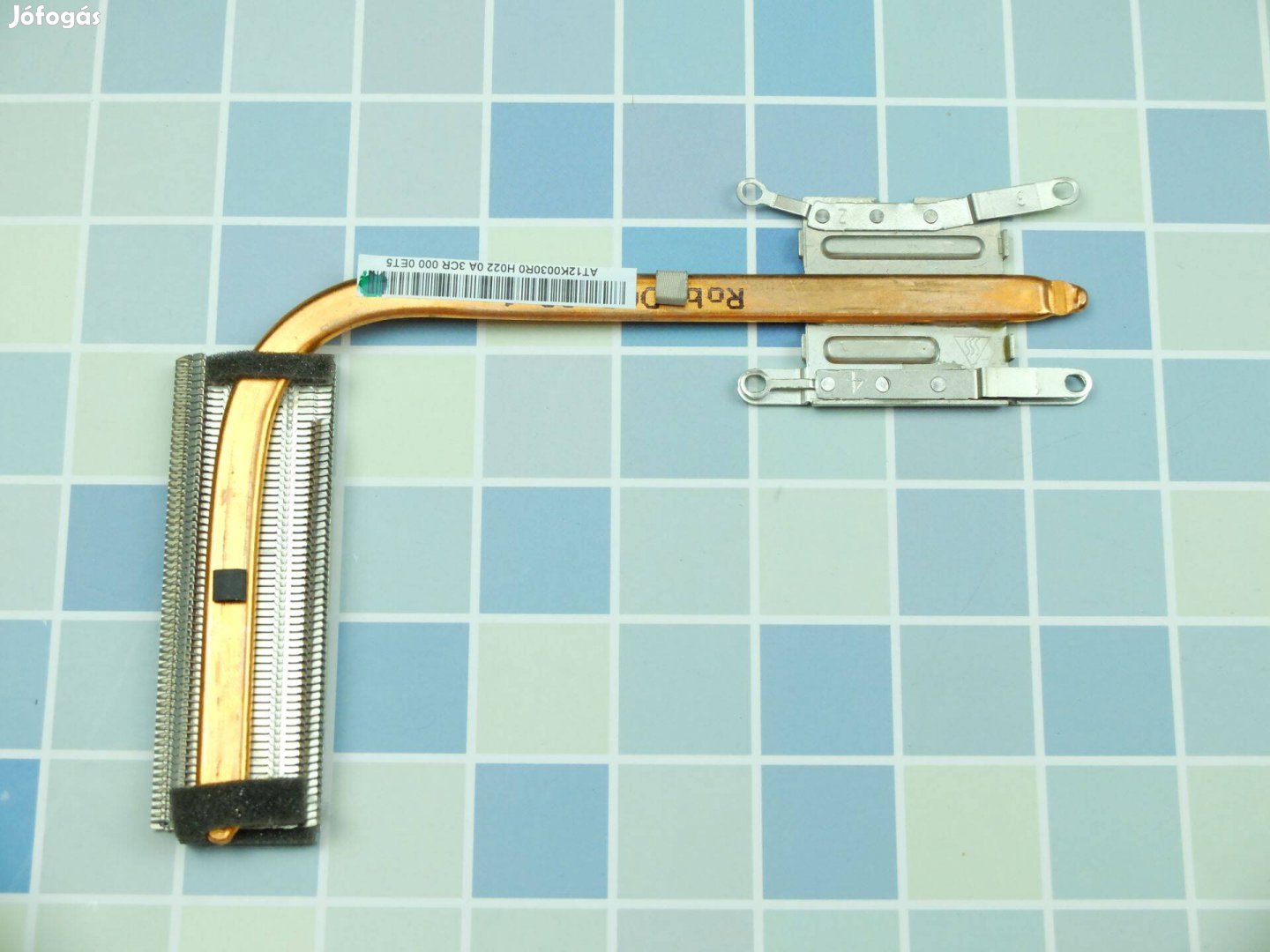 Acer Aspire E1-532 E1-572 laptop hűtő borda AT12K0030R0