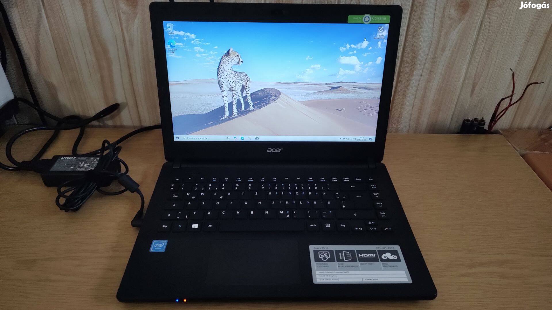 Acer Aspire Es14 Es1-431-C5YC notebook,4GB/32GB,töltővel