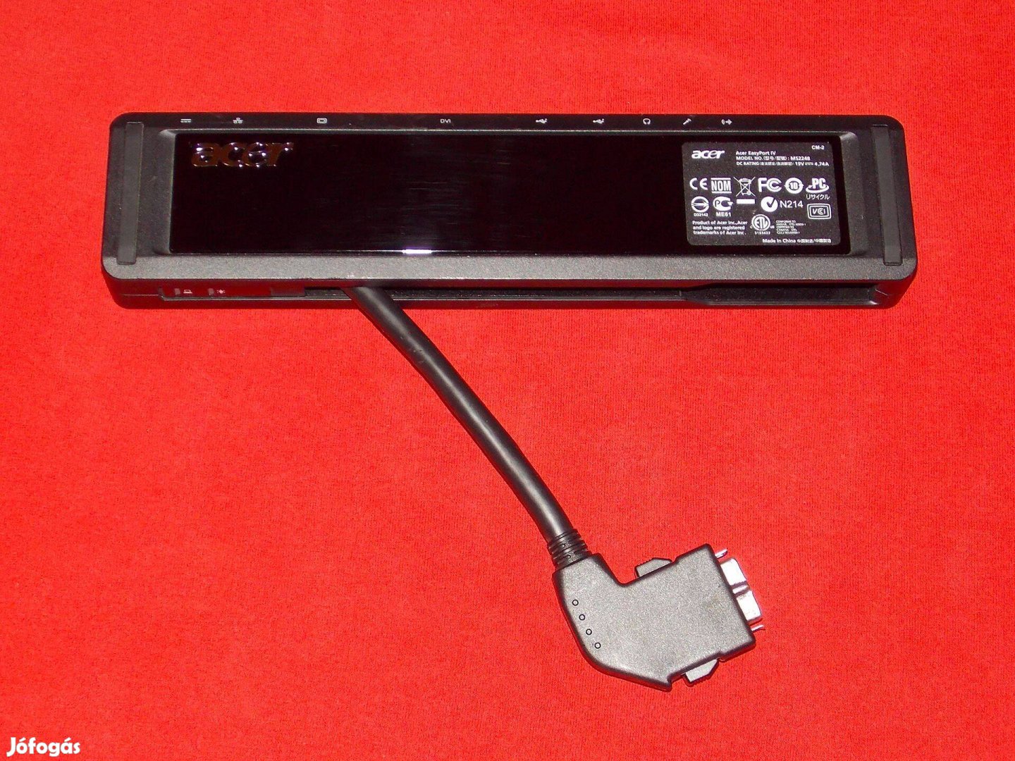 Acer Easyport IV MS2248 laptop notebook dokkoló portbővítő USB DVI VGA