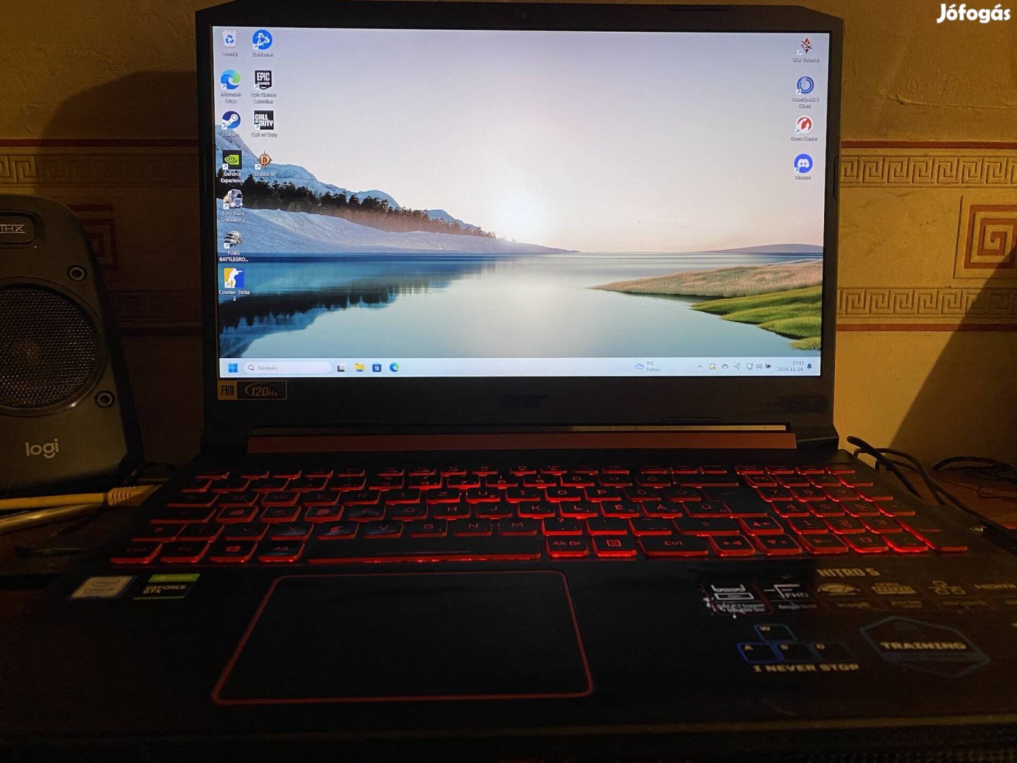 Acer Gamer laptop