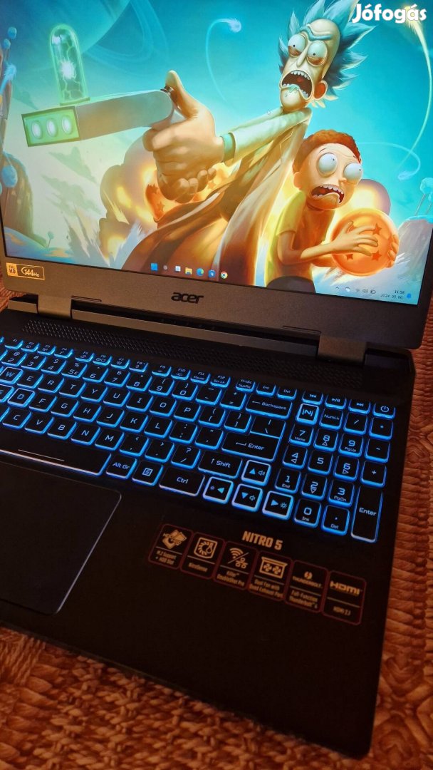 Acer Nitro 5 Brutál gamer laptop