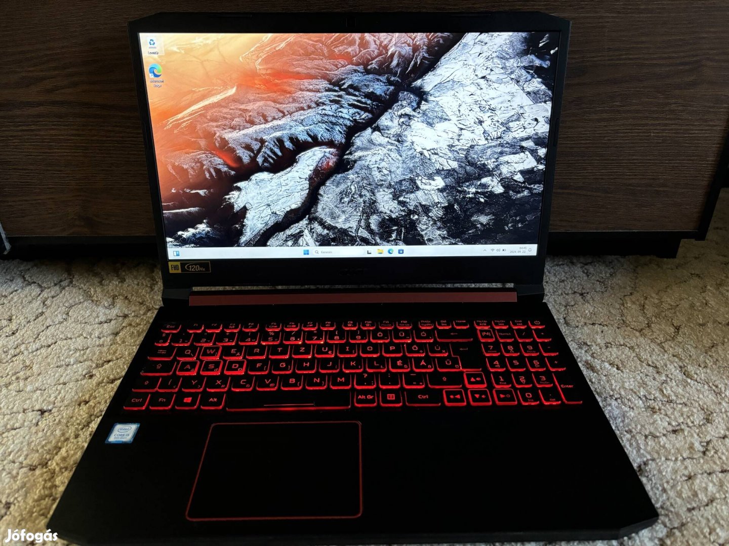 Acer Nitro 5 Gamer Laptop Rtx2060 Újszerű Állapotban