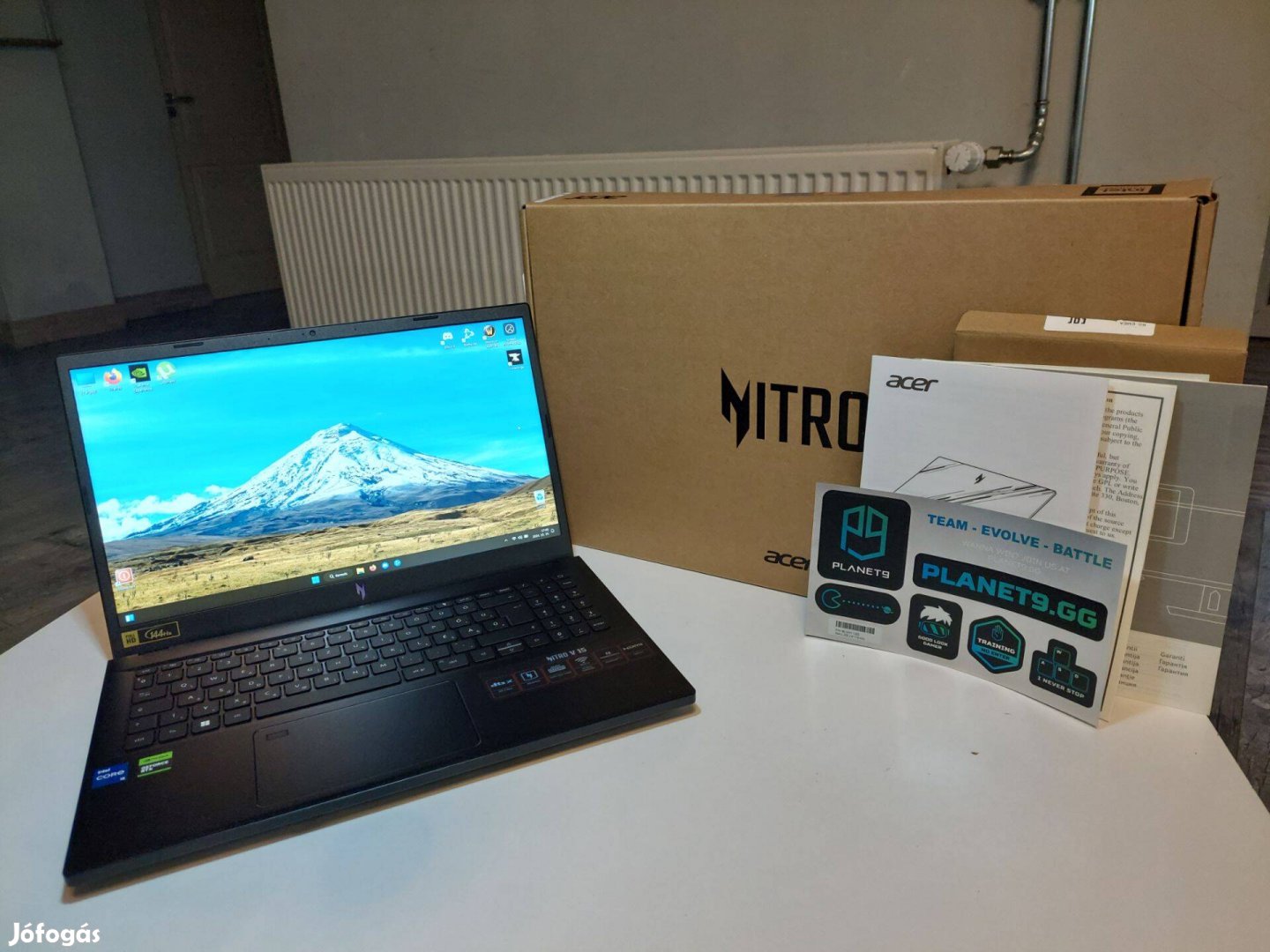 Acer-Nitro-V Rtx 3050 6Gb /Szinte Új! Csere is PC-re!