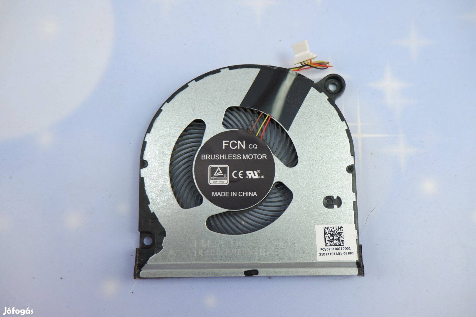 Acer SPIN 3 laptop hűtő ventilátor DFS5K12114464H