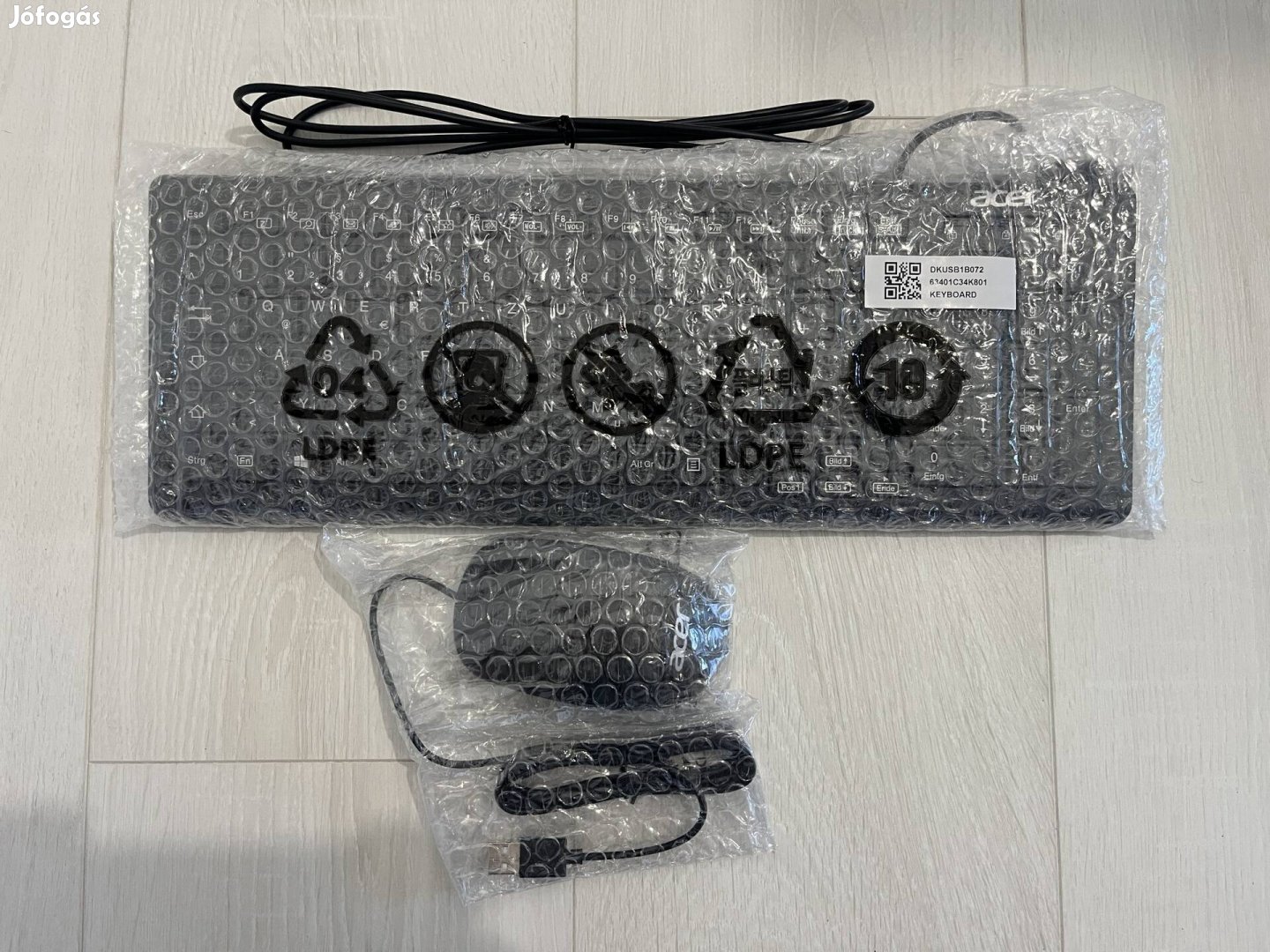 Acer USB billentyűzet német nyelvű és egér