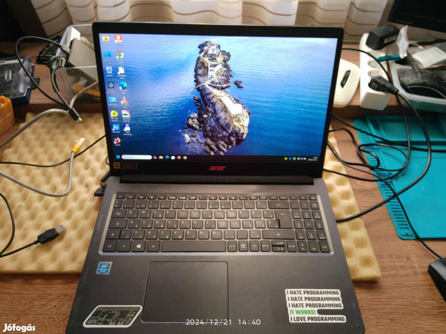 Acer aspire a315 - 2 órás akku!