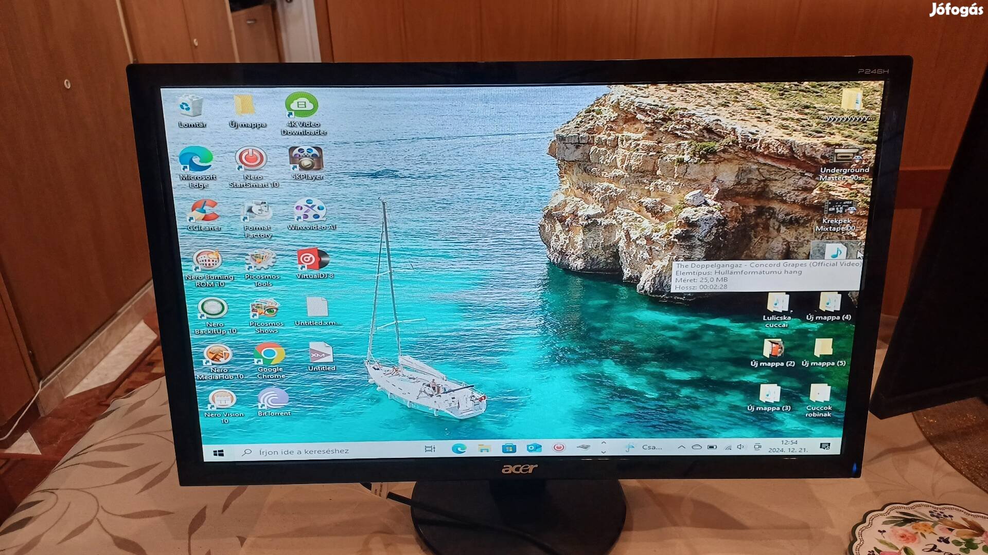 Acer monitor nyíregyházán(60cm)