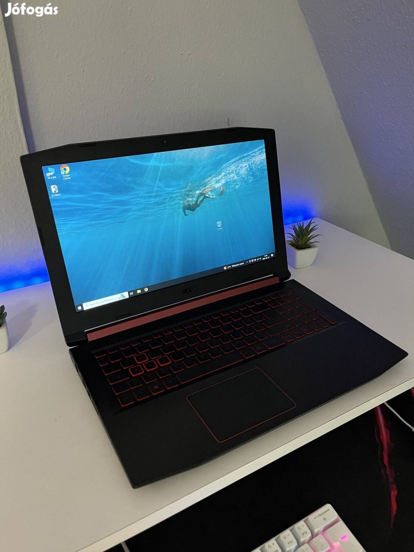 Acer nitro 5 gamer laptop i7-8750H gtx-1050ti 1TB