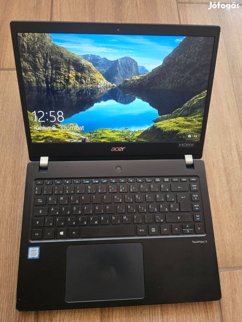 Acer notebook,TMX3410-M-85AU,14"IPS LED,i7-8550U,16GB DDR4,512GB SSD