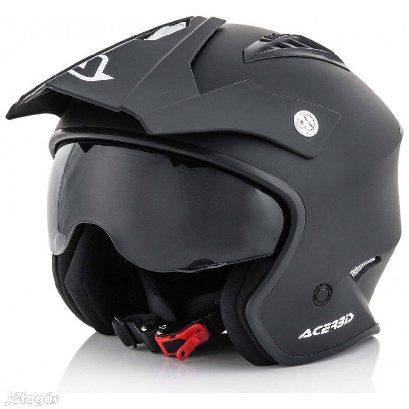 Acerbis Jet Aria robogós bukósisak, M-es (57-58cm) - fekete