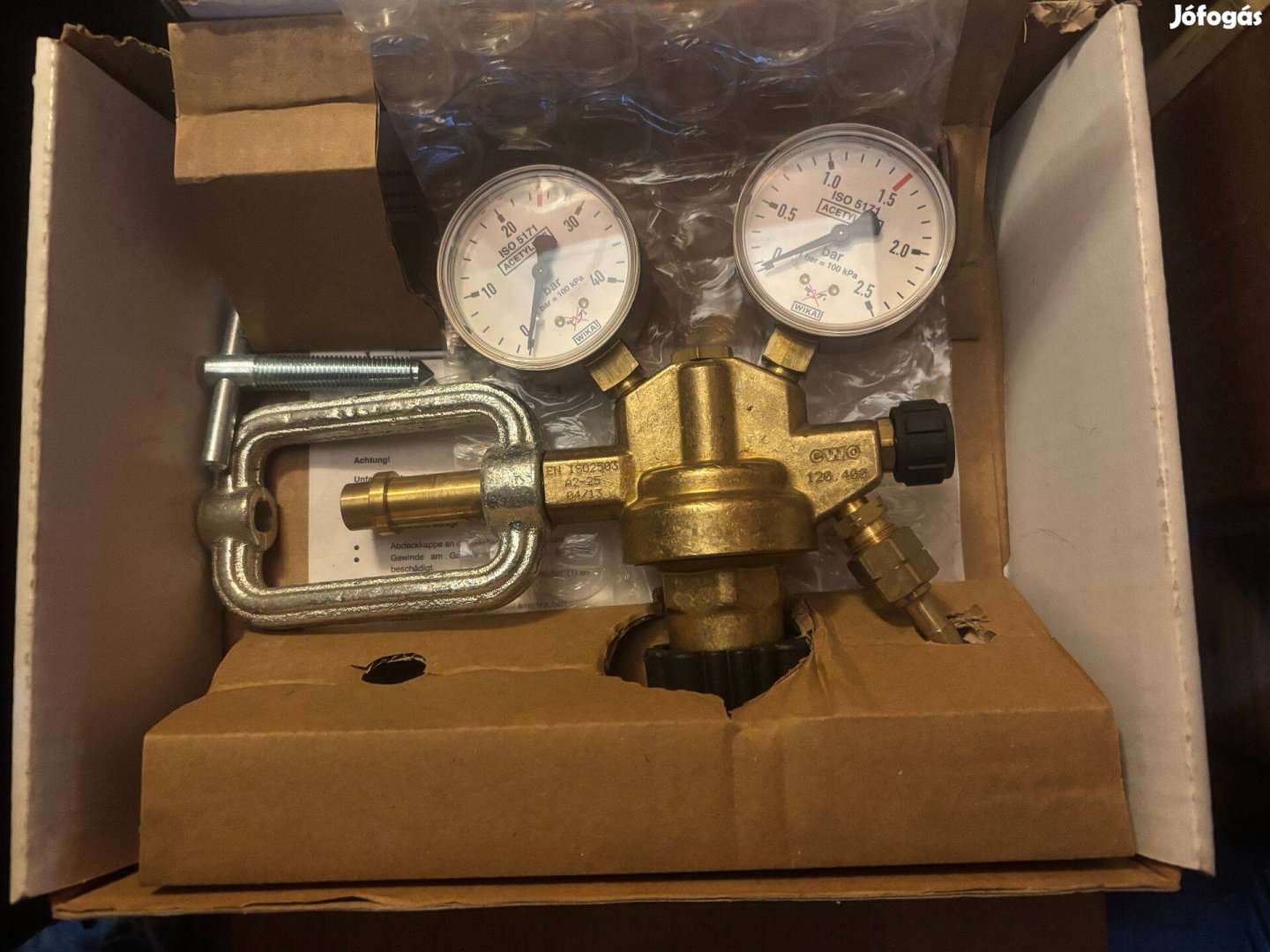 Acetilén reduktor ewo új ipari minőségi darab még nem volt