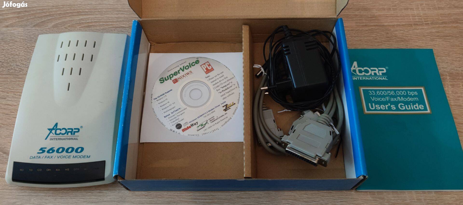 Acorp 56K-os külső fax modem