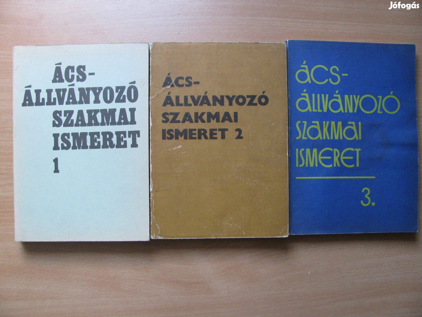 Ács-állványozó szakmai ismeret, 1,2,3. kötet. 1987