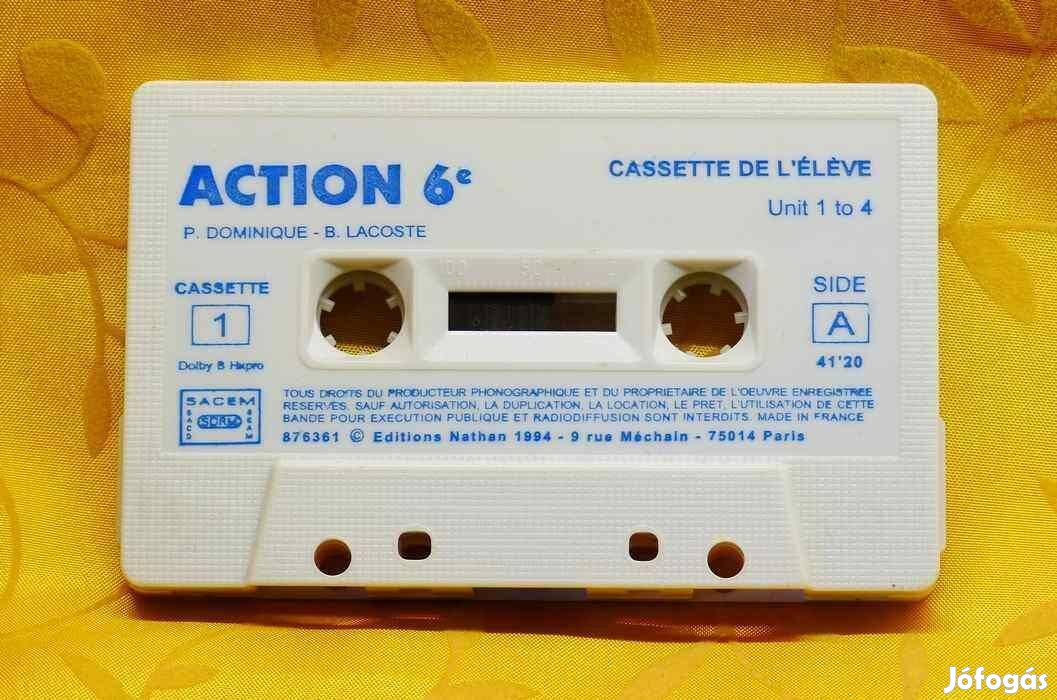 Action 6 francia nyelv - kazetta
