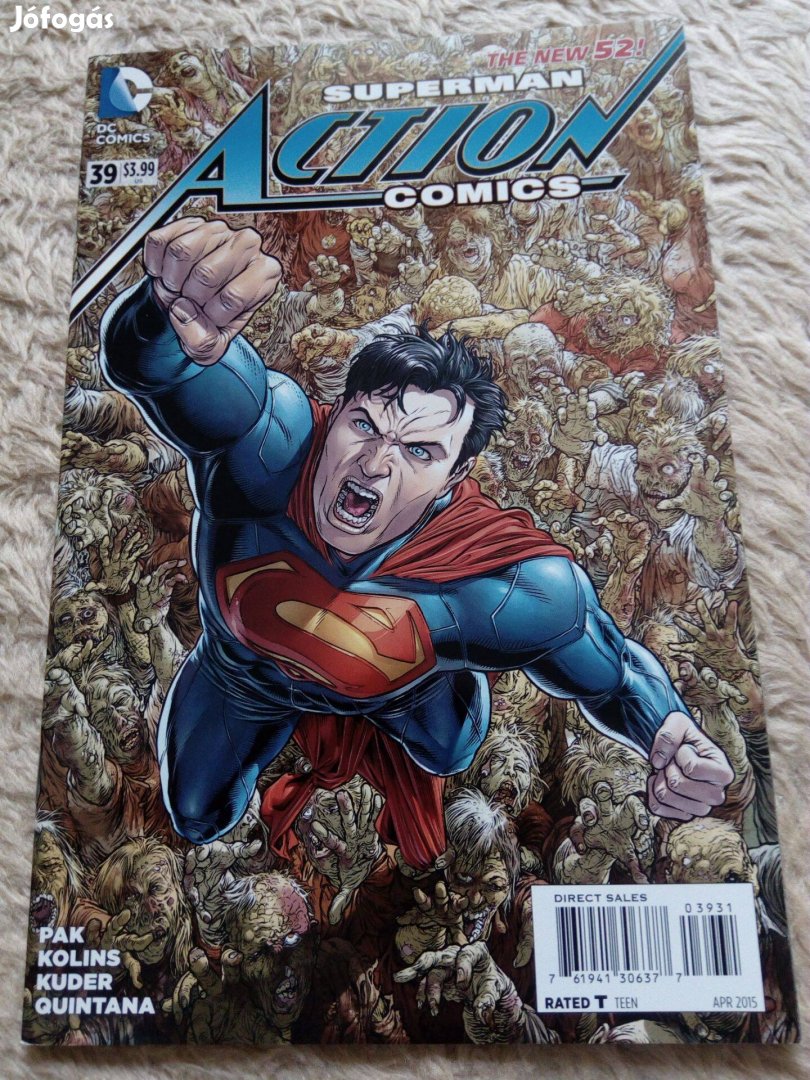 Action Comics (Superman) amerikai DC képregény 39. száma eladó!