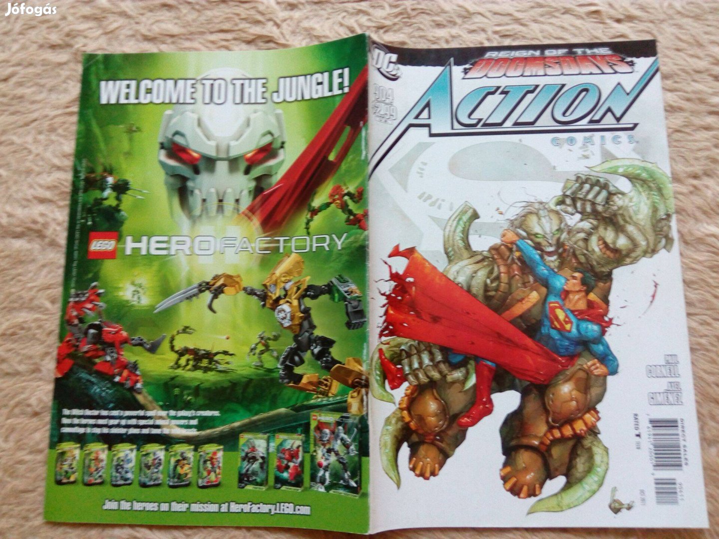 Action Comics (Superman) amerikai DC képregény 904. száma eladó!