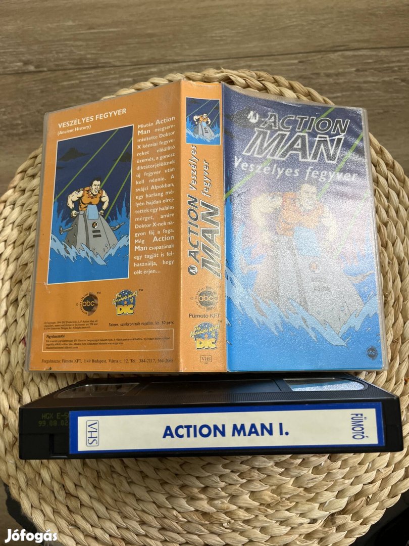 Action man 1 vhs