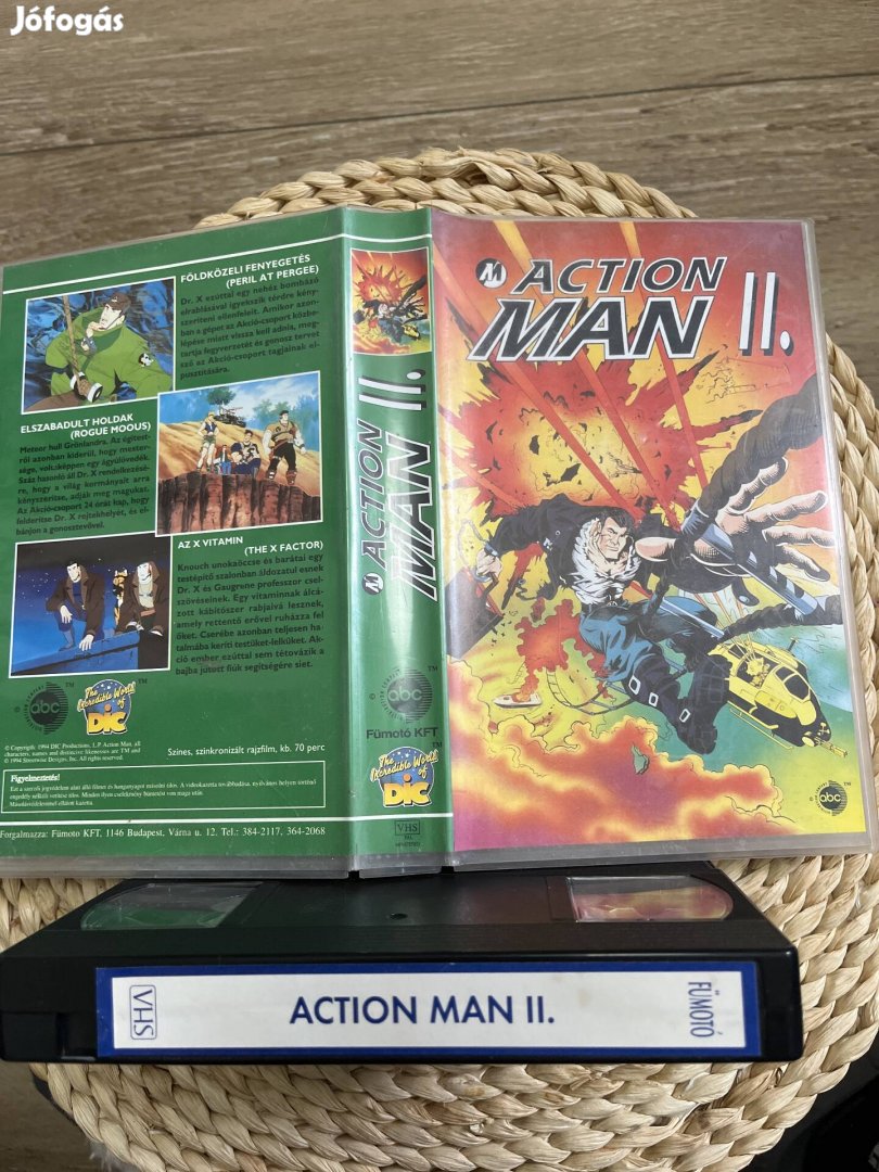 Action man 2 vhs 