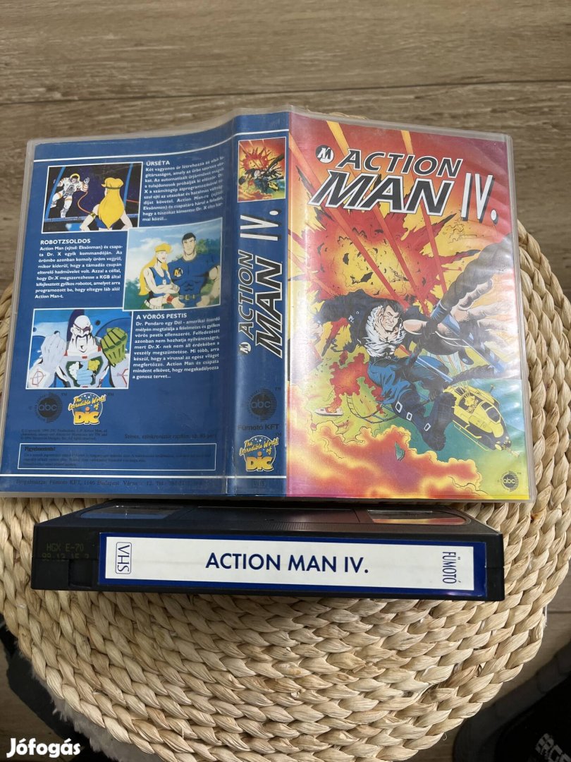 Action man 4 vhs