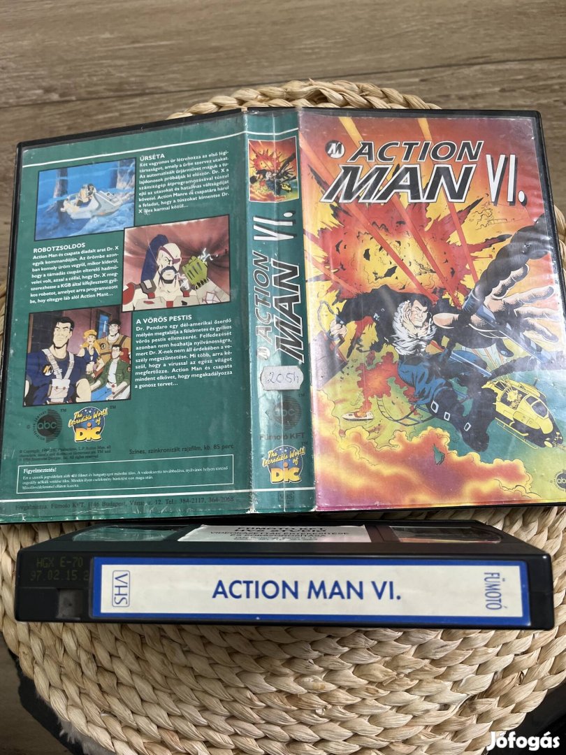 Action man 6 vhs 