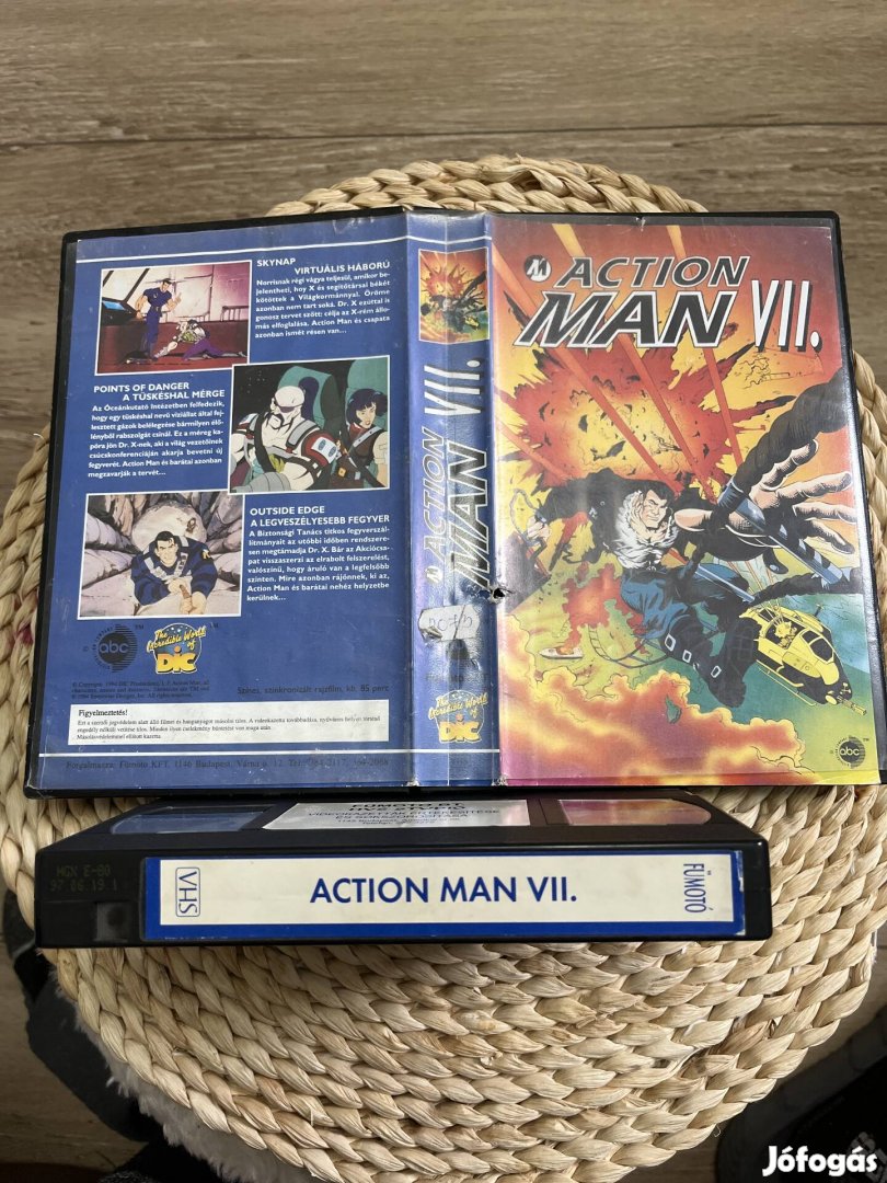 Action man 7 vhs