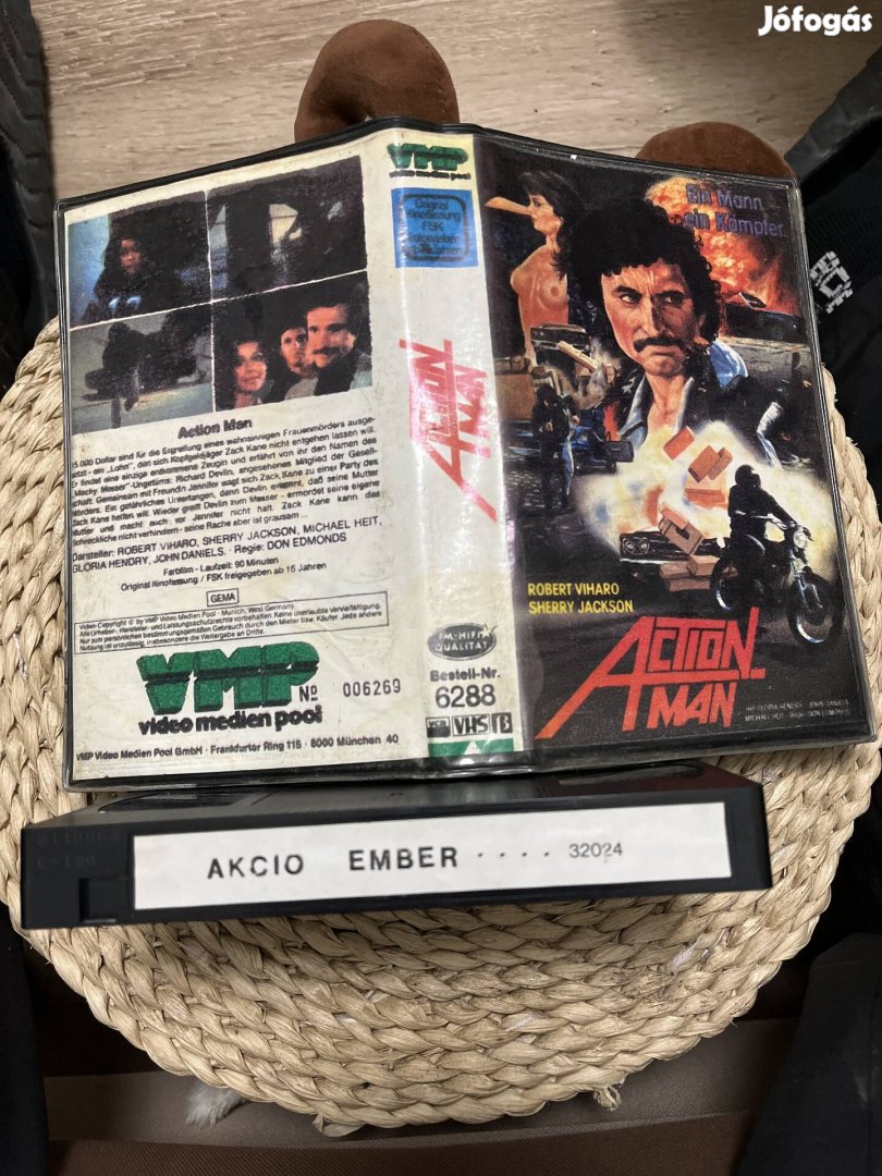 Action man akcióember vhs m