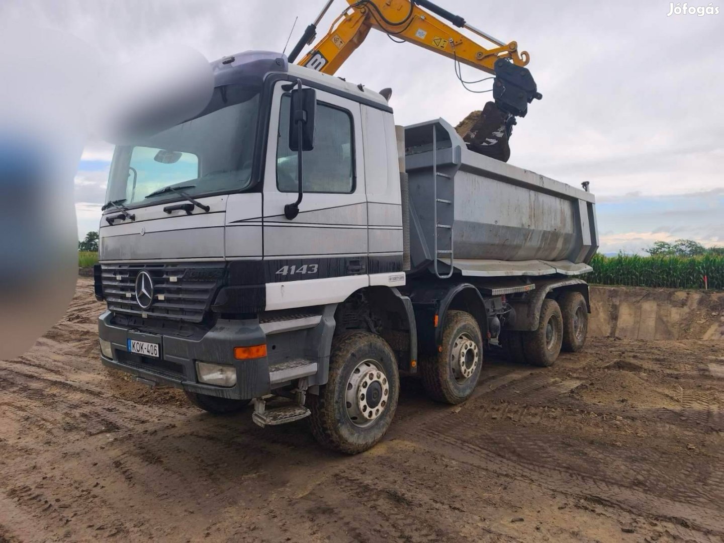Actros MP1 8x6 4143