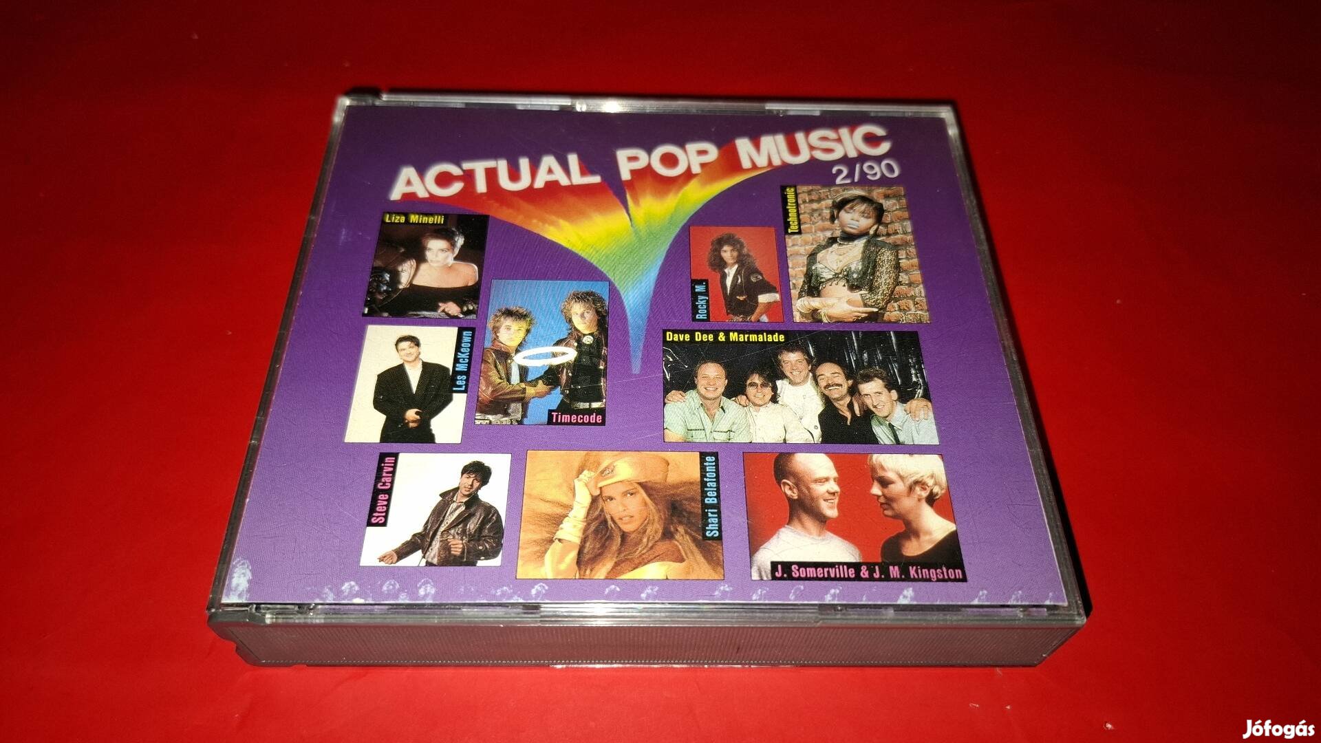 Actual Pop Music 2/90 dupla Cd box Europop/Disco 1990