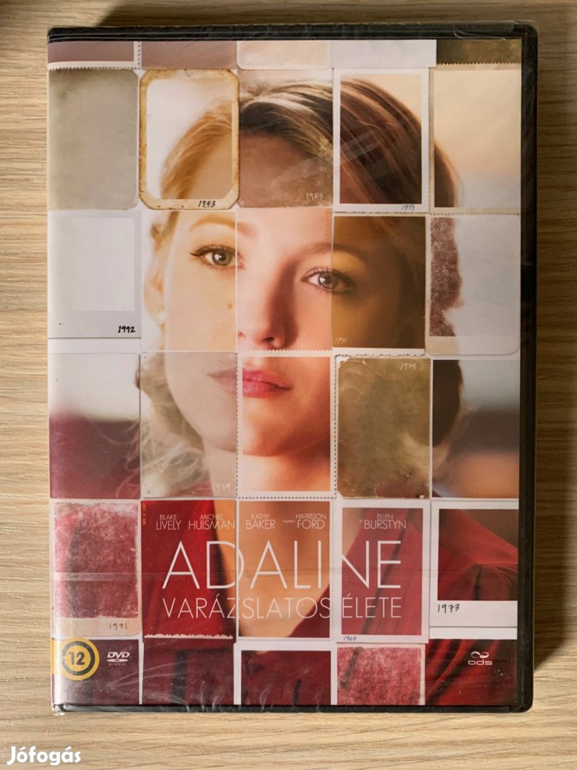Adaline varázslatos élete - bontatlan, fóliás DVD film