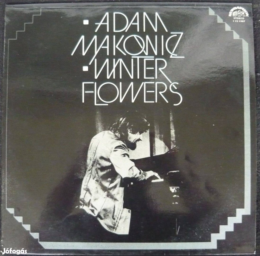 Adam Makowicz: Winter flowers (jazz piano, cseh LP)